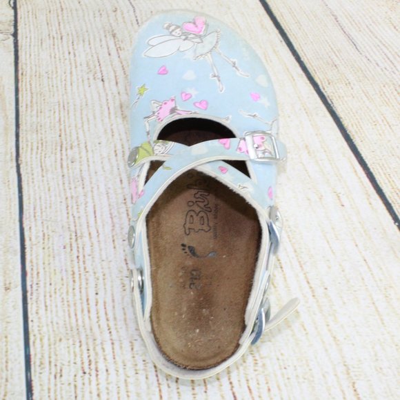 BIRKENSTOCK Fairy Slingback Slide Clogs Shoes Sz 4 - Picture 8 of 8